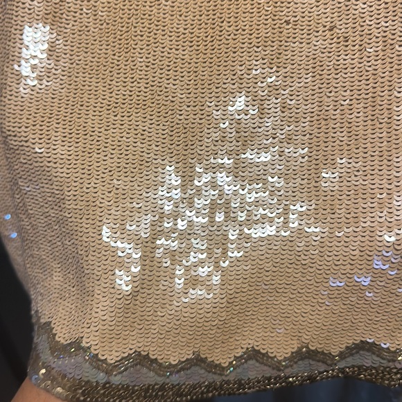 NWT VINTAGE ALL SAINTS MINI SEQUIN DRESS US8 /UK12 - Picture 7 of 8